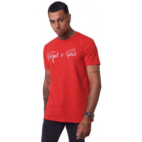 Vêtements Débardeurs / T-shirts sans manche Project X Paris Tee shirt unisex   Paris rouge 1910076 Rouge