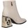 Chaussures Femme Low boots Exé Shoes Exe' M4476-E2571 Bottes et bottines Femme BEIGE Beige
