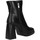 Chaussures Femme Low boots Exé Shoes details Exe' W1966-D23 Bottes et bottines Femme NOIR Noir