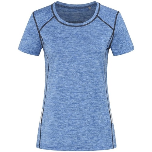 Vêtements Femme T-shirts Hilfiger manches longues Stedman AB513 Bleu
