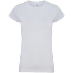 Vêtements Femme T-shirts manches longues Casual Classics AB514 Blanc