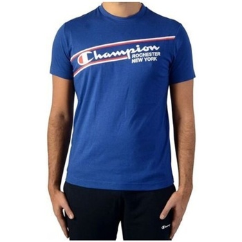 Vêtements Homme T-shirts manches longues Champion Rochester New York Bleu
