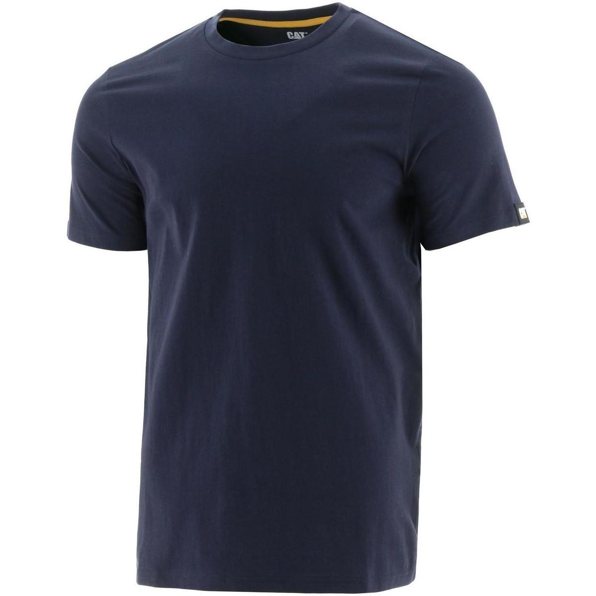 Vêtements Homme T-shirts manches courtes Caterpillar Essentials Bleu