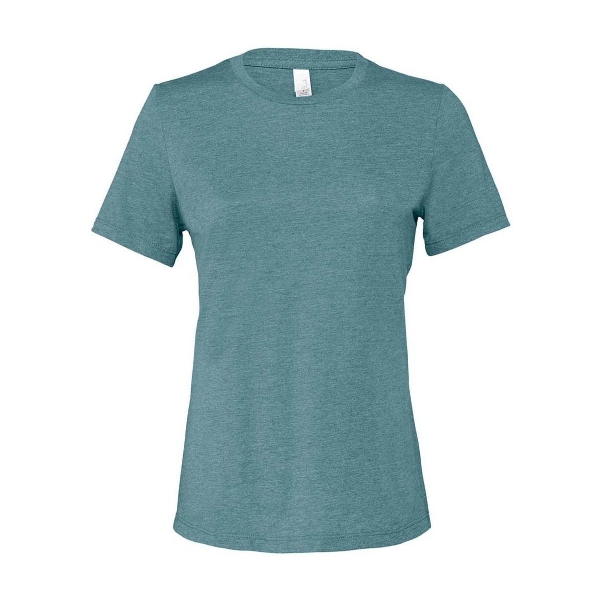 Vêtements Femme T-shirts manches longues Bella + Canvas CVC Bleu