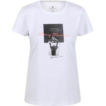 Vêtements Femme T-shirts manches longues Regatta RG7115 Blanc