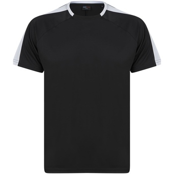Vêtements T-shirts manches longues Finden & Hales Team Noir