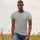 Vêtements Homme T-shirts their manches longues Fruit Of The Loom Iconic 150 Gris