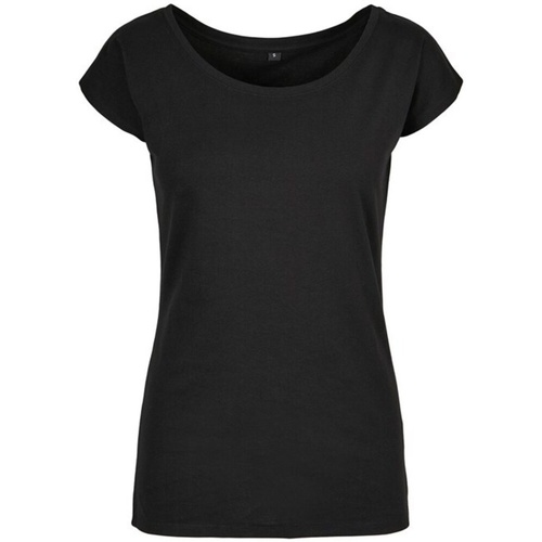 Vêtements Femme T-shirts manches longues Build Your Brand BB013 Noir