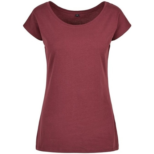 Vêtements Femme T-shirts manches longues Build Your Brand BB013 Violet