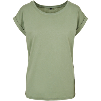 Vêtements Femme T-shirts manches longues Sécurité du mot de passe BY021 Vert
