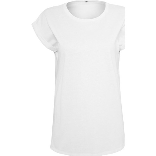 Vêtements Femme T-shirts manches longues Build Your Brand BY021 Blanc