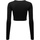Vêtements Femme T-shirts manches longues Tridri TR224 Noir