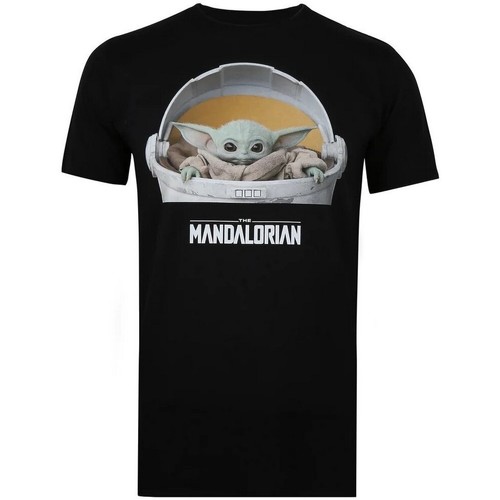 Vêtements Homme T-shirts manches longues Star Wars: The Mandalorian TV1020 Noir