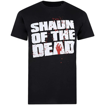 Vêtements Homme T-shirts manches longues Shaun Of The Dead TV1045 Noir
