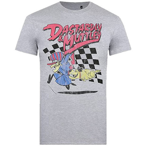 Vêtements Homme T-shirts manches longues Wacky Races Dastardly & Muttley Gris