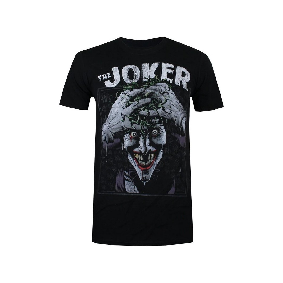 Vêtements Homme T-shirts manches longues The Joker Crazed Noir