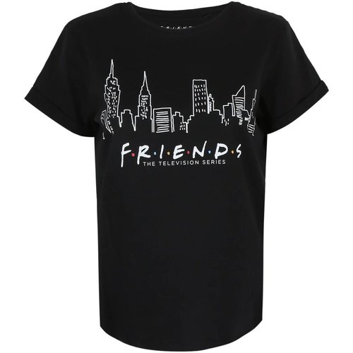 Vêtements Femme T-shirts manches longues Friends TV1085 Noir