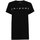 Vêtements Femme Short Sleeve Couleur Block T-shirt Homme TV1103 Noir