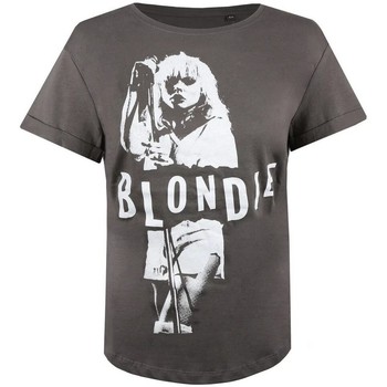 Vêtements Femme T-shirts manches longues Blondie  Blanc