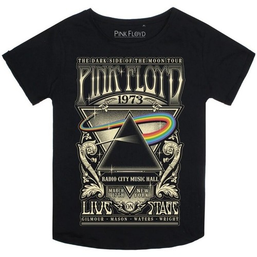 Vêtements Femme T-shirts manches longues Pink Floyd TV1123 Noir
