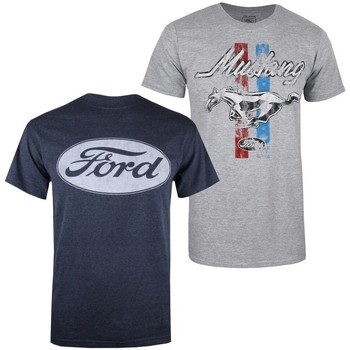 Vêtements Homme T-shirts manches longues Ford  Rouge