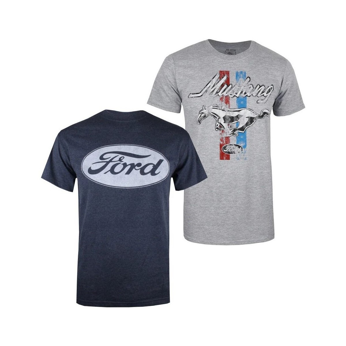 Vêtements Homme T-shirts manches longues Ford TV1135 Rouge