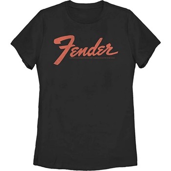 Vêtements Femme T-shirts manches longues Fender TV1139 Noir