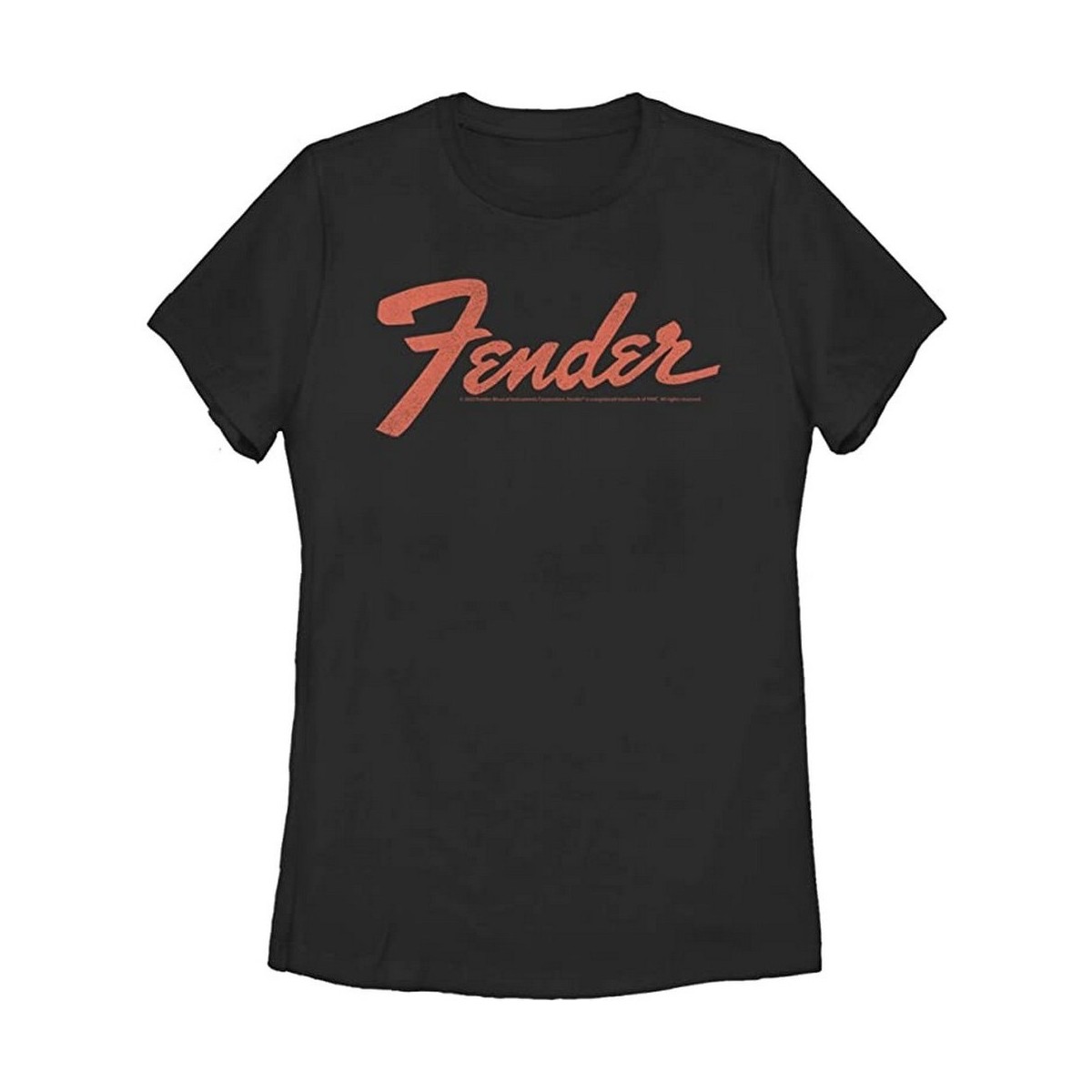 Vêtements Femme T-shirts manches longues Fender Classic Noir