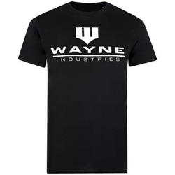 Vêtements Homme T-shirts manches longues Dessins Animés Wayne Industries Noir
