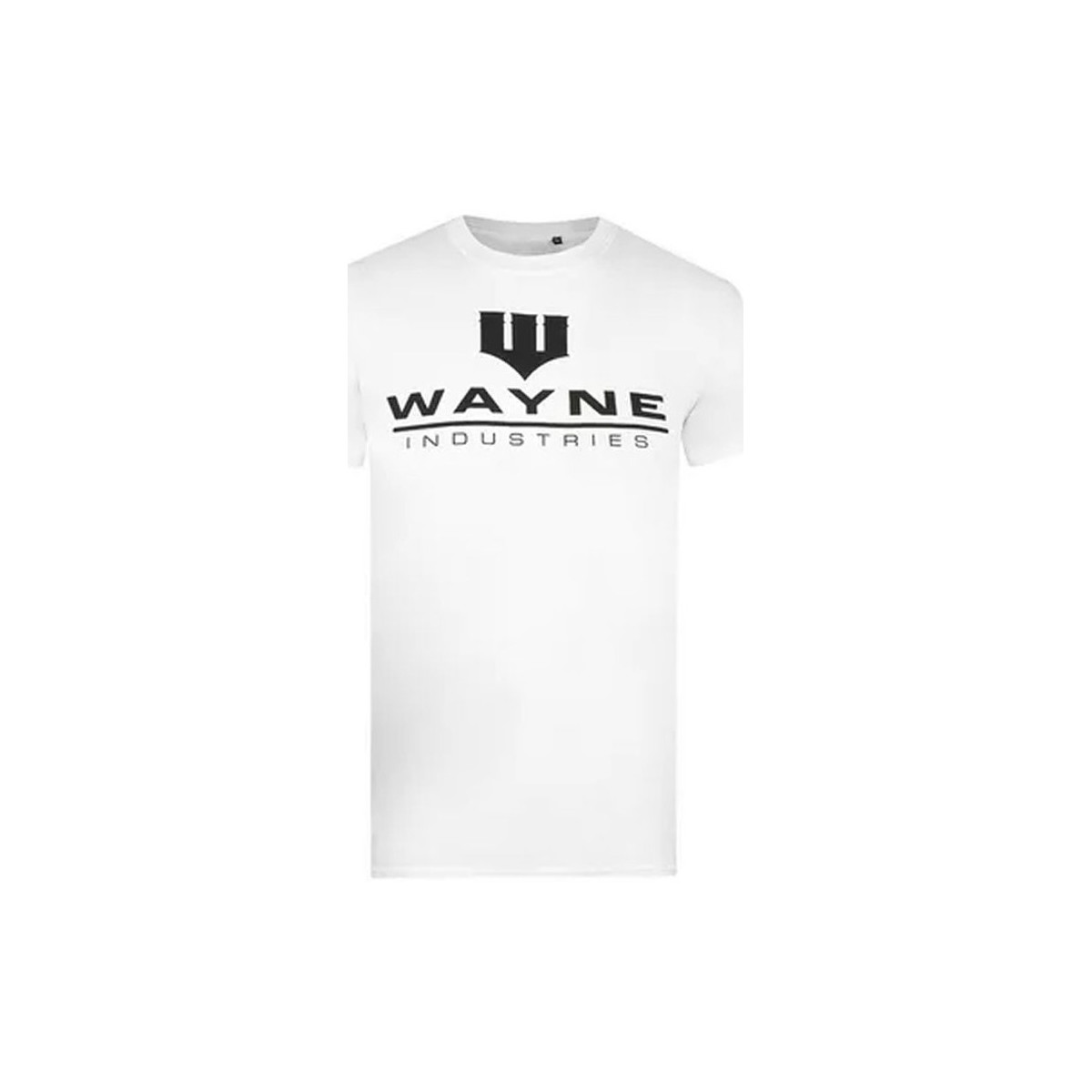 Vêtements Homme T-shirts manches longues Dessins Animés Wayne Industries Blanc