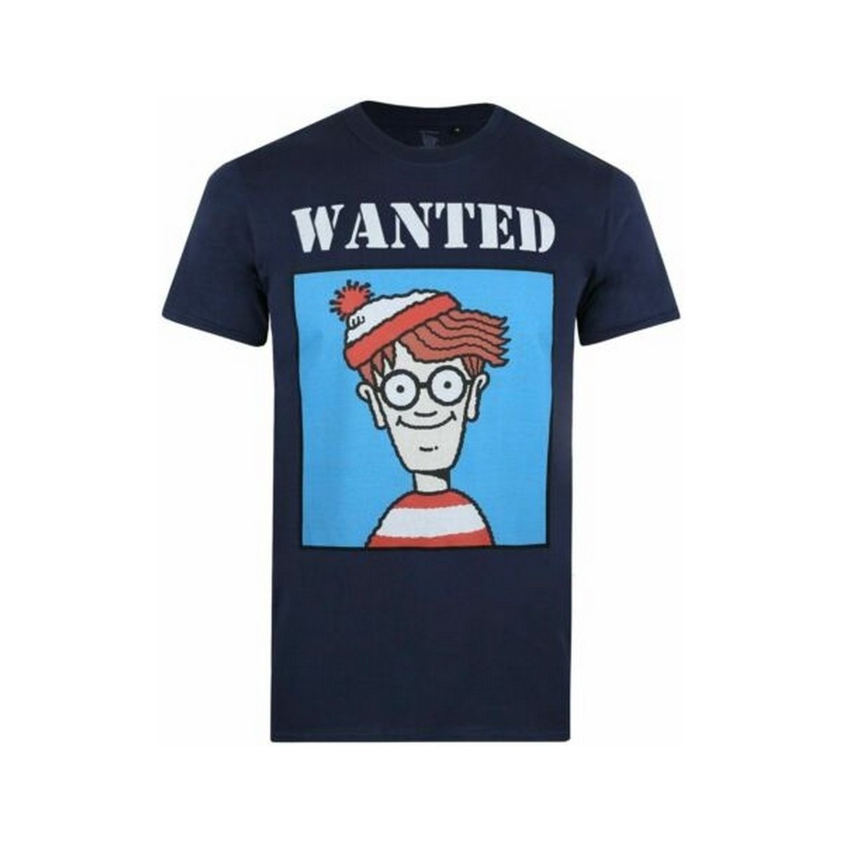 Vêtements Homme T-shirts manches longues Wheres Wally? TV1269 Bleu