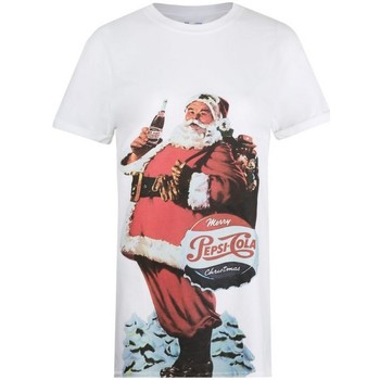 Vêtements Femme T-shirts manches longues Pepsi Merry  Cola Christmas Rouge