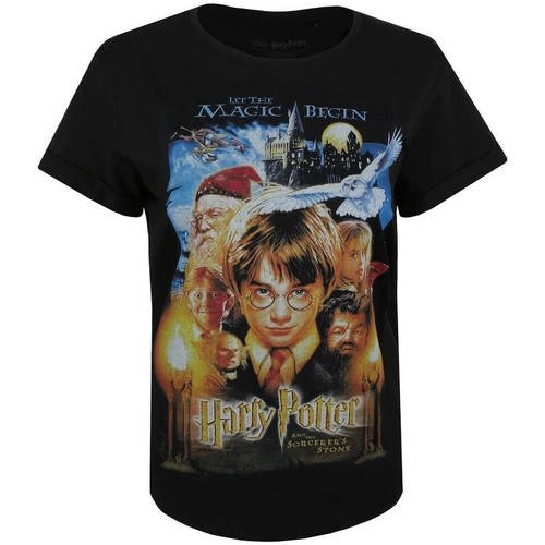 Vêtements Femme T-shirts manches longues Harry Potter TV1273 Noir