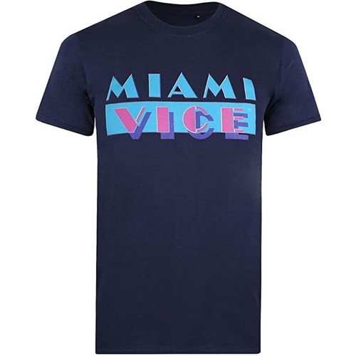 Vêtements Homme T-shirts manches longues Miami Vice TV1278 Rouge