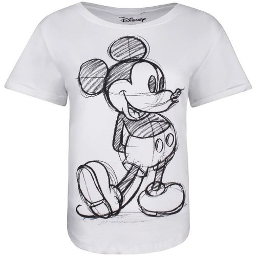 Vêtements Femme T-shirts manches longues Disney TV129 Noir