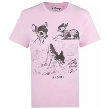 Vêtements Femme T-shirts manches longues Bambi TV1334 Rouge