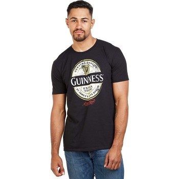 Vêtements Homme T-shirts manches longues Guinness  Noir