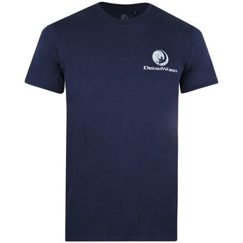 Vêtements Homme T-shirts manches longues Dreamworks TV1379 Bleu