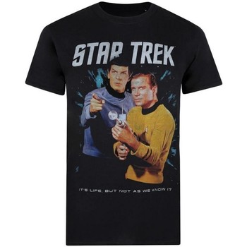 Vêtements Homme T-shirts manches longues Star Trek It's Life Noir