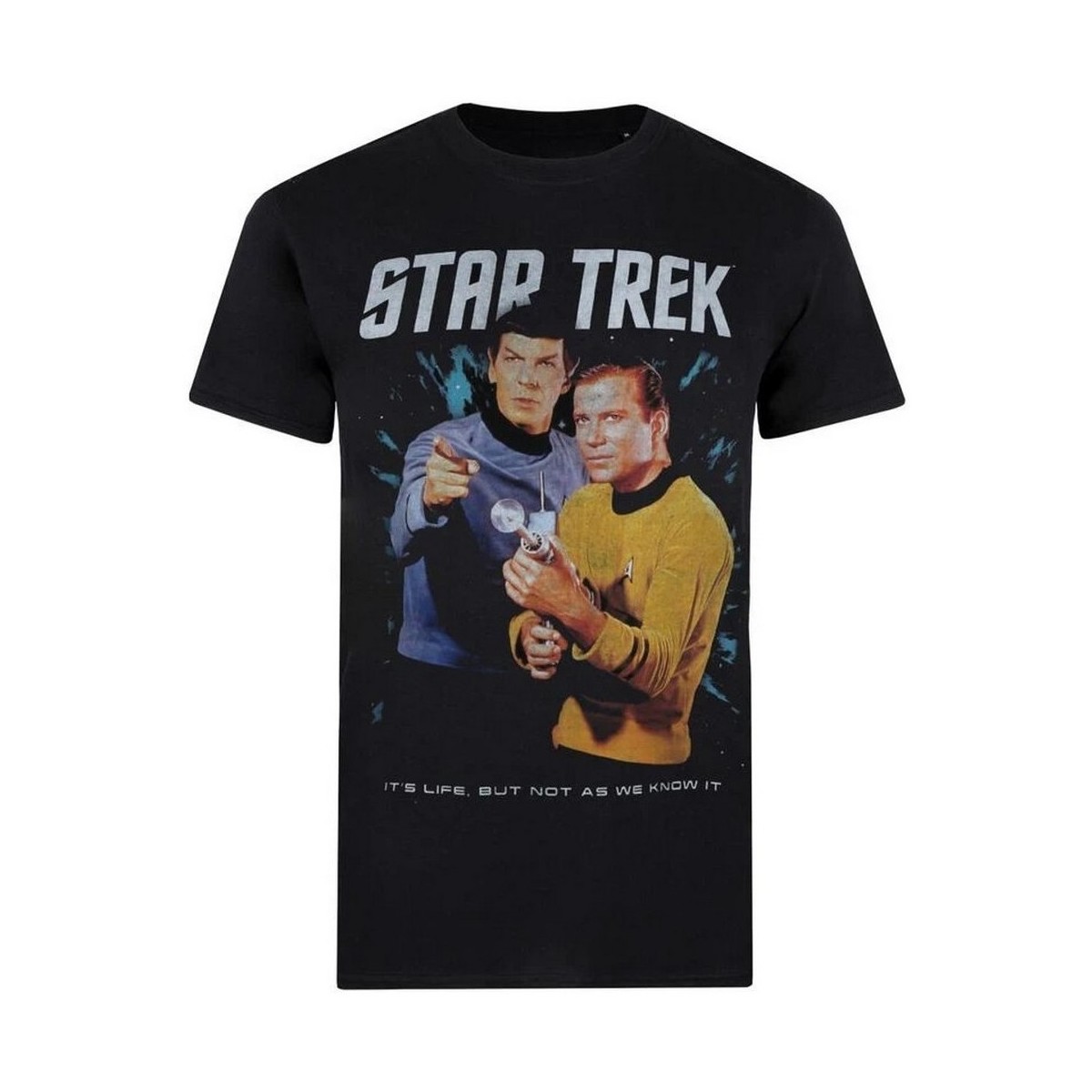 Vêtements Homme T-shirts manches longues Star Trek It's Life Noir