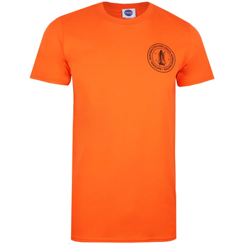 Vêtements Homme T-shirts manches longues Nasa  Orange