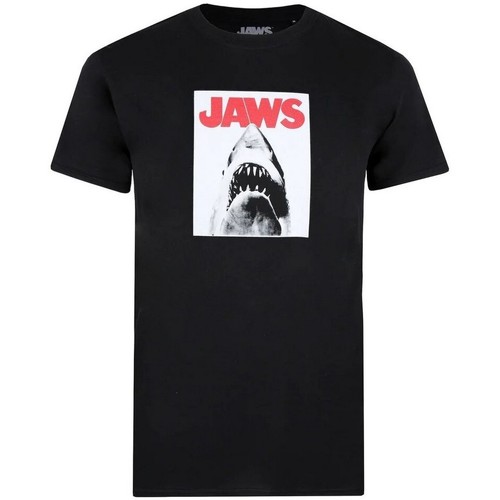 Vêtements Homme T-shirts manches longues Jaws TV1452 Noir