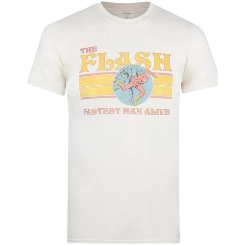 Vêtements Homme T-shirts manches longues The Flash 70's Beige