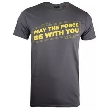 Vêtements Homme T-shirts manches longues Disney May The Force Be With You Multicolore