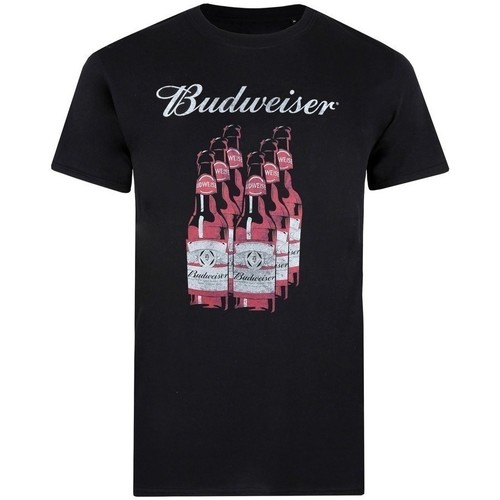 Vêtements Homme T-shirts manches longues Budweiser TV1486 Noir