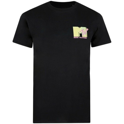 Vêtements Homme T-shirts manches longues Mtv TV1489 Noir