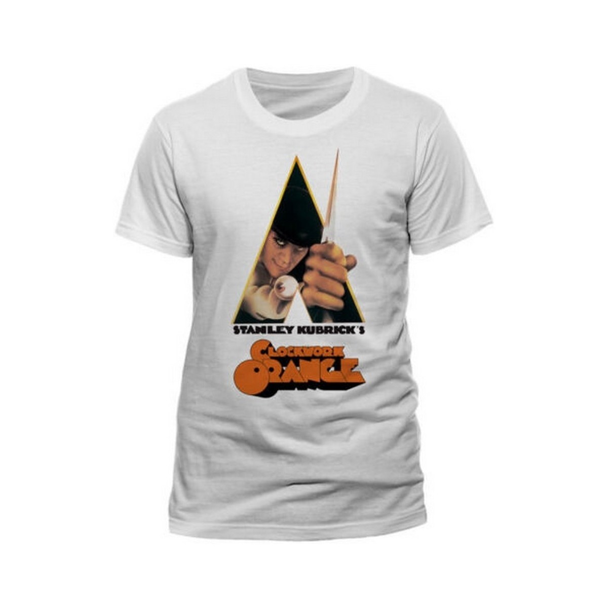 Vêtements Homme T-shirts manches longues Clockwork Orange Stanley Kubrick Blanc