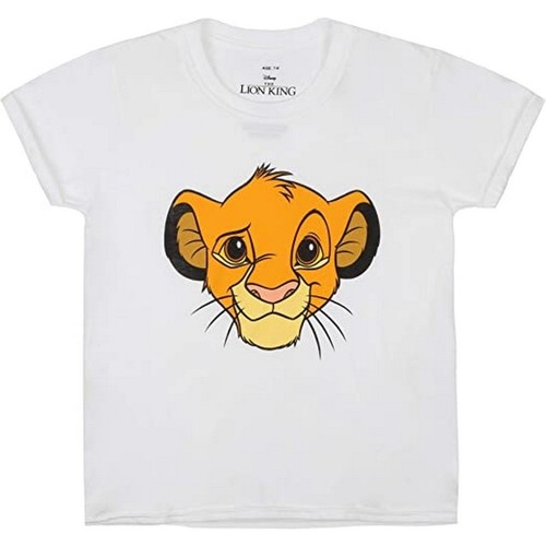 Vêtements Femme T-shirts manches longues The Lion King TV1525 Blanc