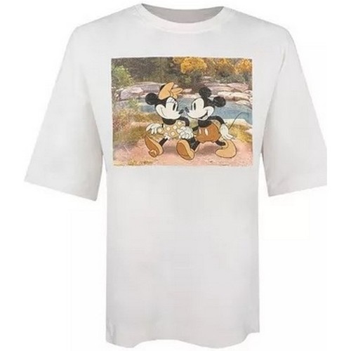 Vêtements Femme T-shirts manches longues Disney Lakeside Blanc