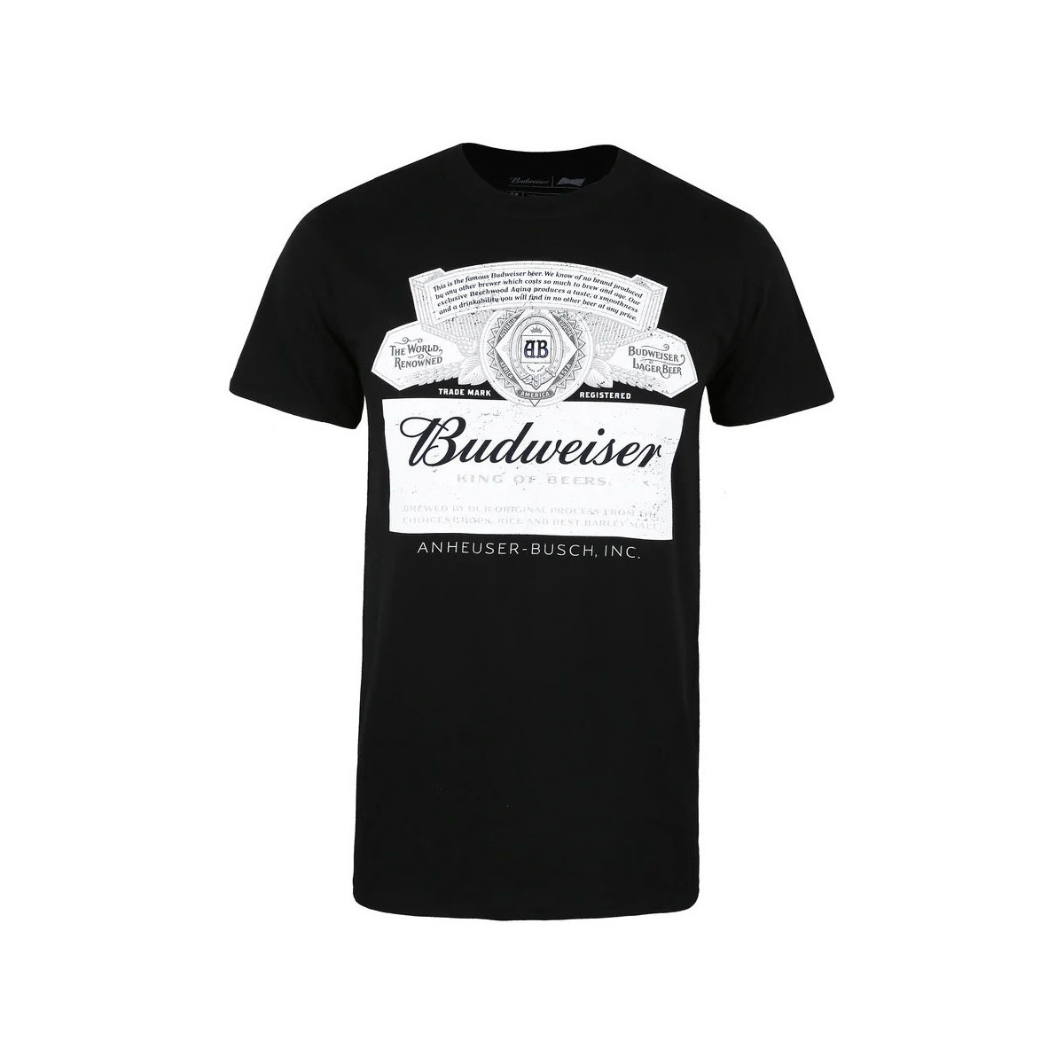 Vêtements Homme T-shirts manches longues Budweiser TV171 Noir